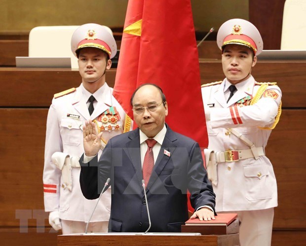 Dirigeants de pays felicitent de nouveaux dirigeants du Vietnam hinh anh 1