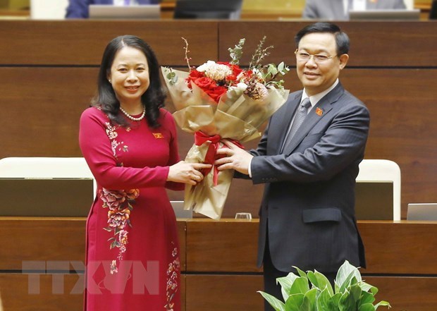 Mme Vo Thi Anh Xuan elue vice-presidente vietnamienne pour le mandat 2016-2021 hinh anh 1