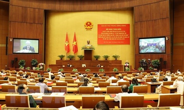Allocution du SG du PCV au seminaire sur l’application de la pensee de Ho Chi Minh hinh anh 5
