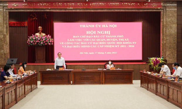 Hanoi elabore des plans et scenarios pour garantir les elections legislatives hinh anh 1