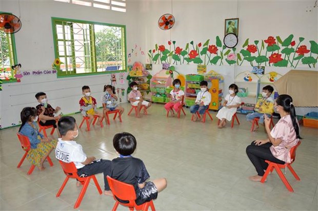 Hanoi : le retour a l’ecole des enfants d'age prescolaire prevu le 1er mars hinh anh 2