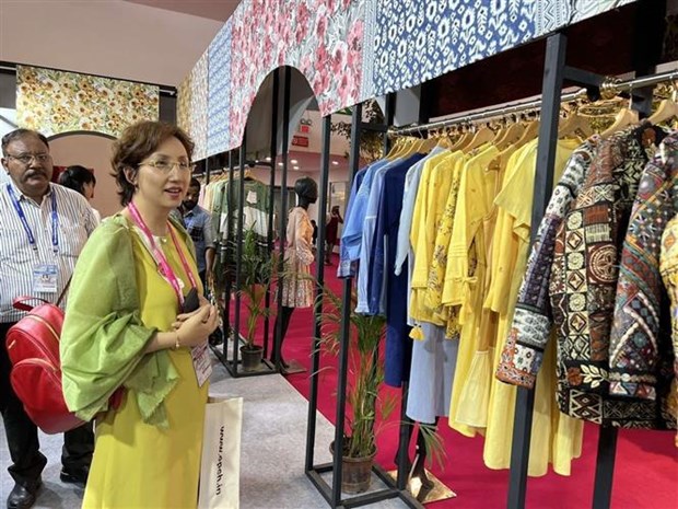 Le Vietnam participe a la Foire internationale du textile-habillement en Inde hinh anh 1