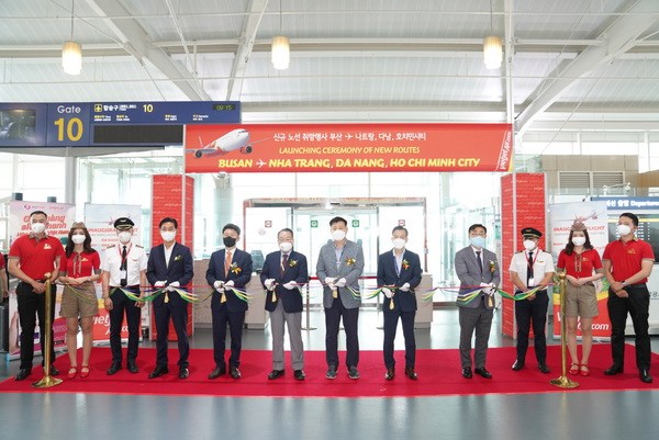 Vietjet inaugure une nouvelle ligne vers Busan en R. de Coree hinh anh 2