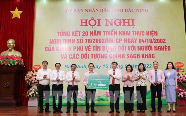 Bac Ninh compte plus de 80.000 menages sortis de la pauvrete grace au credit hinh anh 1