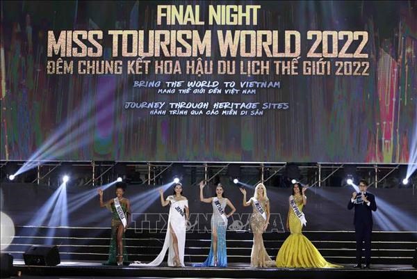 Finale du concours de beaute Miss Monde du Tourisme 2022 (Miss Tourism World 2022) hinh anh 2