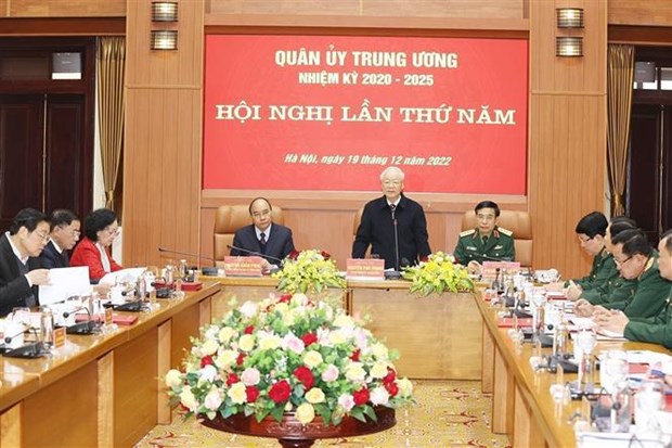 La 5e reunion de la Commission militaire centrale s'est tenue a Hanoi hinh anh 1