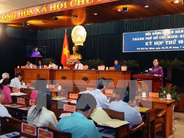 HCM-Ville : cloture de la 18e session du Conseil populaire minicipal hinh anh 1