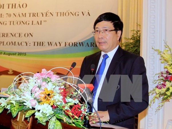 Colloque sur les 70 ans de la diplomatie vietnamienne hinh anh 1