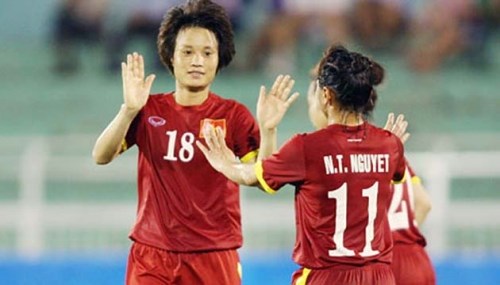 Football feminin : le Vietnam bat la Jordanie aux eliminatoires des JO 2016 hinh anh 1