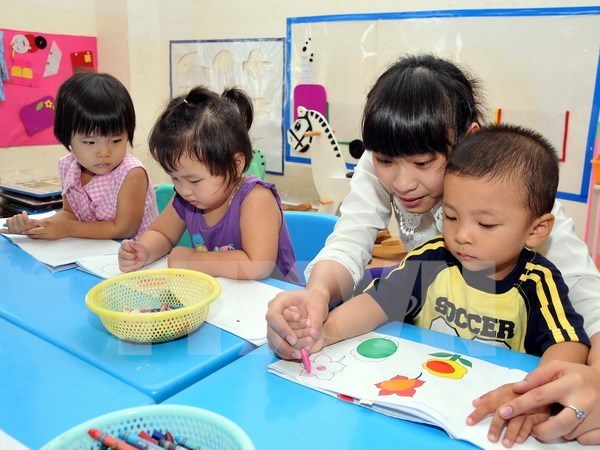 La Belgique soutient l'education maternelle de Quang Nam hinh anh 1