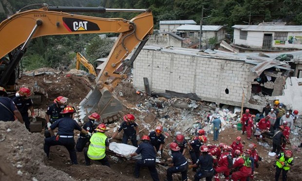 Glissement de terrain au Guatemala : message de sympathie du Vietnam hinh anh 1