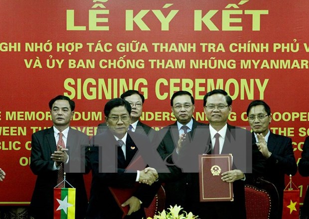 Le Vietnam et le Myanmar renforcent leur cooperation contre la corruption hinh anh 1