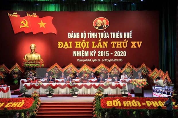 Ouverture du 15e Congres de l’organisation du PCV pour Thua Thien-Hue hinh anh 1