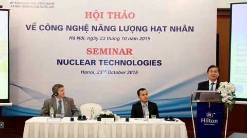Seminaire sur les technologies nucleaires a des fins pacifiques hinh anh 1