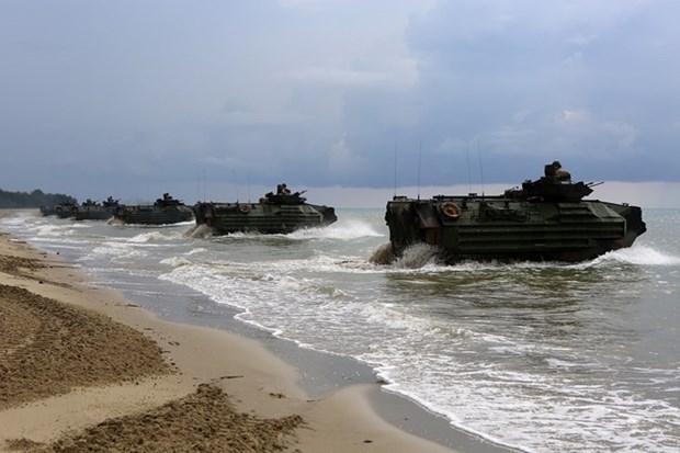 La Malaisie et les Etats-Unis commencent leurs manœuvres militaires conjointes Malus AMPHEX 15 hinh anh 1