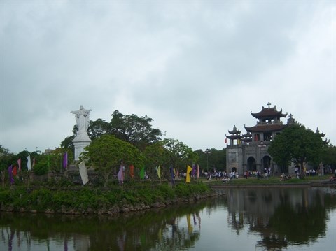 La cathedrale de Phat Diem, un joyau architectural vietnamien hinh anh 1