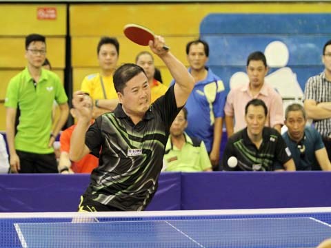 Ouverture du Championnat de tennis de table des veterans d’Asie-Pacifique a HCM-Ville hinh anh 1