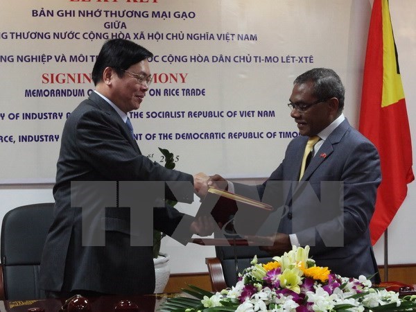 Vietnam et Timor-Leste promeuvent leur cooperation commerciale hinh anh 1