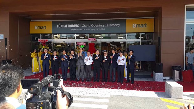Inauguration du premier supermarche Emart a HCM-Ville hinh anh 1