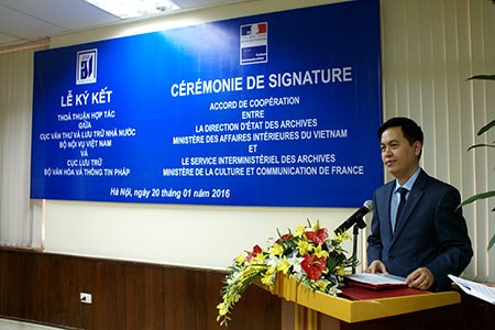 Vietnam-France : cooperation dans le secteur des archives hinh anh 1