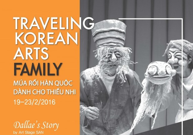 Spectacles gratuits de marionnettes sud-coreennes pour les enfants hanoiens hinh anh 1