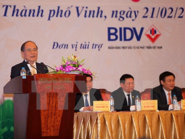Rencontre avec des investisseurs a Nghe An a l’occasion du Printemps Binh Than 2016 hinh anh 1