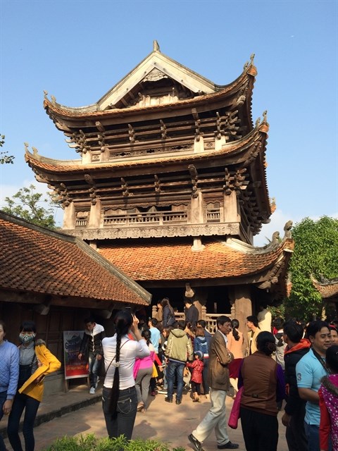 La pagode Keo, un joyau architectural vietnamien hinh anh 1