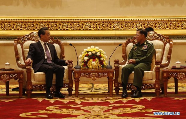 Chine et Myanmar renforcent la cooperation pour la paix le long de leur frontiere commune hinh anh 1