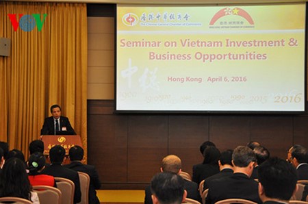 Hong Kong : seminaire sur les opportunites d’affaires et d’investissement au Vietnam hinh anh 2
