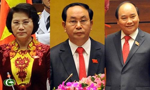 Messages de felicitations aux dirigeants vietnamiens hinh anh 1