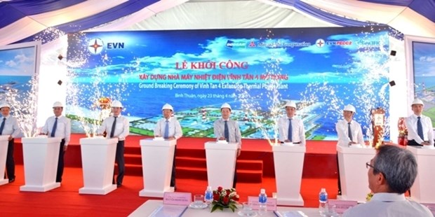 Mise en chantier du projet d’elargissement de la Centrale thermoelectrique Vinh Tan 4 hinh anh 1