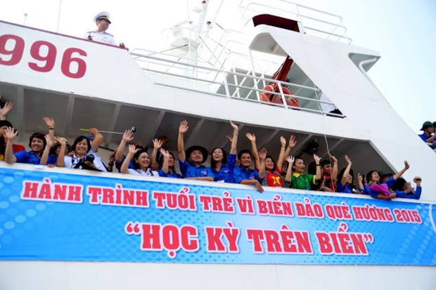 Itineraire de la jeunesse pour la mer et les iles du pays 2016 hinh anh 1