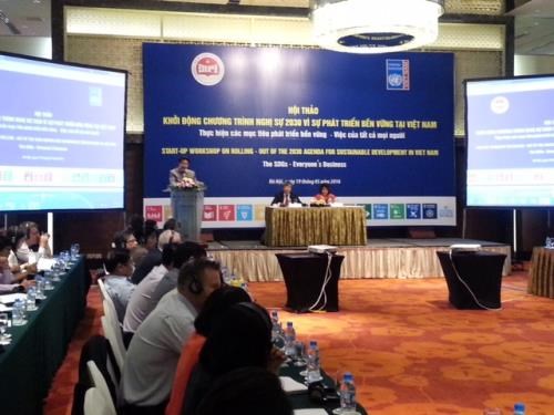 Le Vietnam lance l’Agenda 2030 pour le developpement durable hinh anh 1