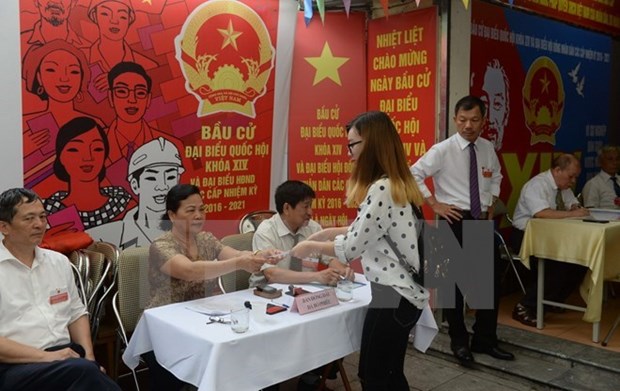 Plus de 63,3 millions d'electeurs vietnamiens ont vote pour les legislatives hinh anh 1