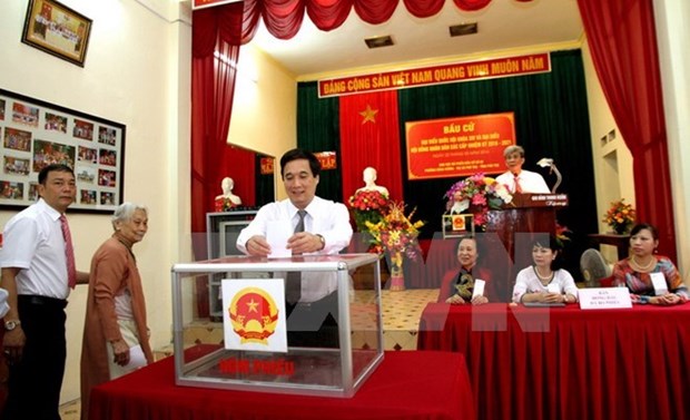 Plus de 63,3 millions d'electeurs vietnamiens ont vote pour les legislatives hinh anh 2