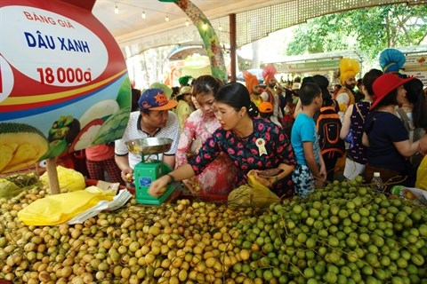 Le 12e Festival des fruits du Sud a Ho Chi Minh-Ville hinh anh 2