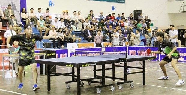 Cloture du tournoi international de tennis de table – Vinh Long 2016 hinh anh 1