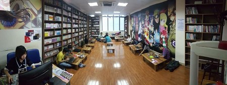 Amihara, un nouveau manga cafe a Hano​i hinh anh 1