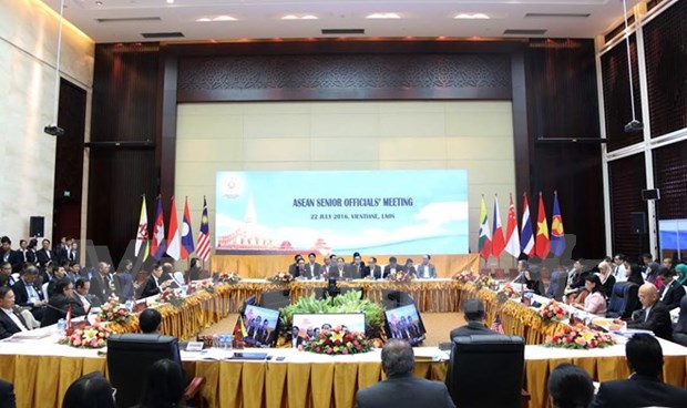 Ouverture d'une conference de hauts officiels de l’ASEAN au Laos hinh anh 1
