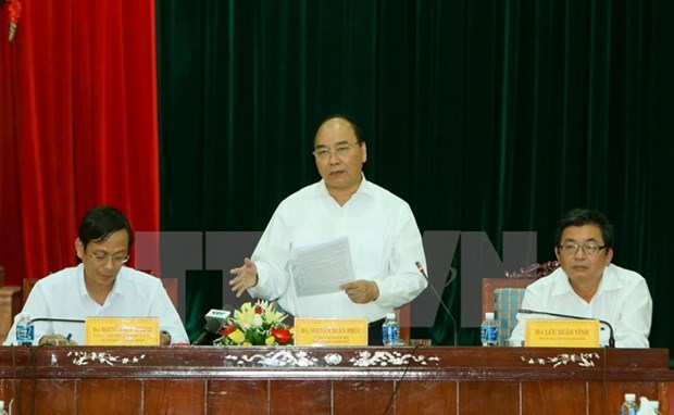 Le Premier ministre exhorte Ninh Thuan a ameliorer son environnement des affaires hinh anh 2