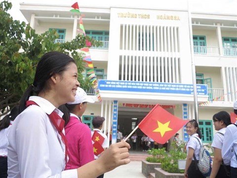 L’originalite au college Hoang Sa a Da Nang hinh anh 1