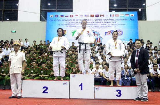 Ouverture des Championnats internationaux de judo du Vietnam 2016 hinh anh 1