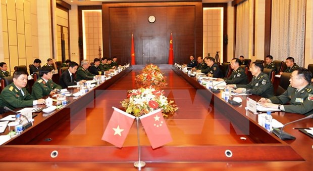 Le Vietnam et la Chine dialoguent sur la strategie de defense hinh anh 1