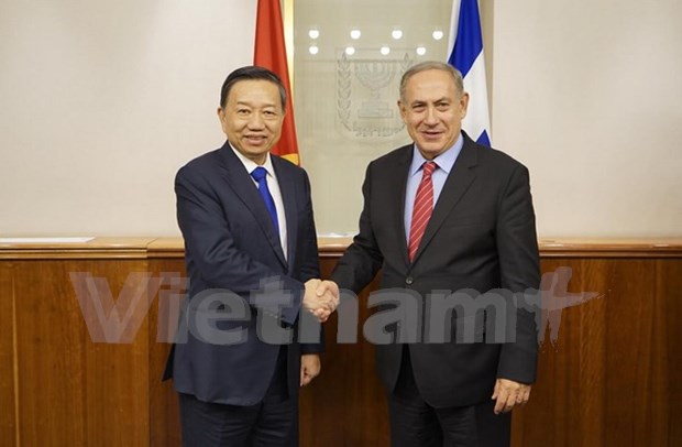 Le ministre vietnamien de la Securite publique en tournee de travail en Israel hinh anh 1