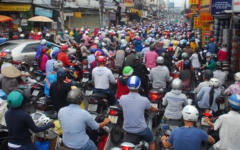 Ho Chi Minh-Ville cherche a mettre fin aux embouteillages hinh anh 2
