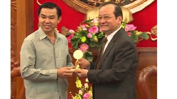 Tien Giang renforce sa cooperation avec la province de Khammouane (Laos) hinh anh 1