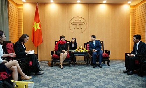 Hanoi approfondit sa cooperation avec les entreprises belges hinh anh 1