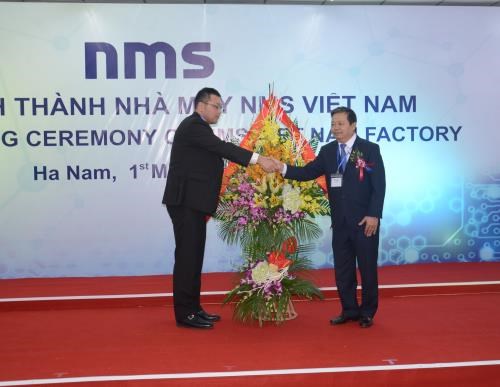 Une usine a capitaux 100% japonais inauguree a Ha Nam hinh anh 1