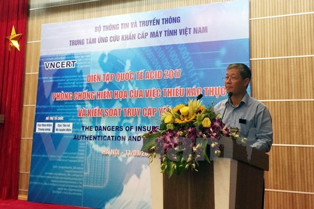 ASEAN : le Vietnam preside l’exercice de cybersecurite ACID 2017 hinh anh 1