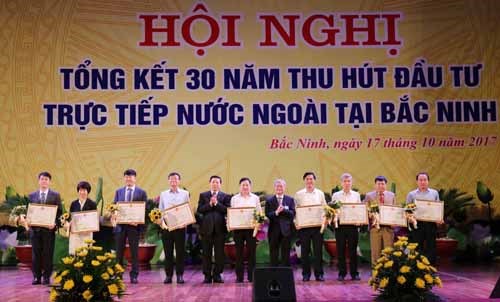 Bac Ninh, l’une des premieres provinces pour l'accueil des IDE hinh anh 1